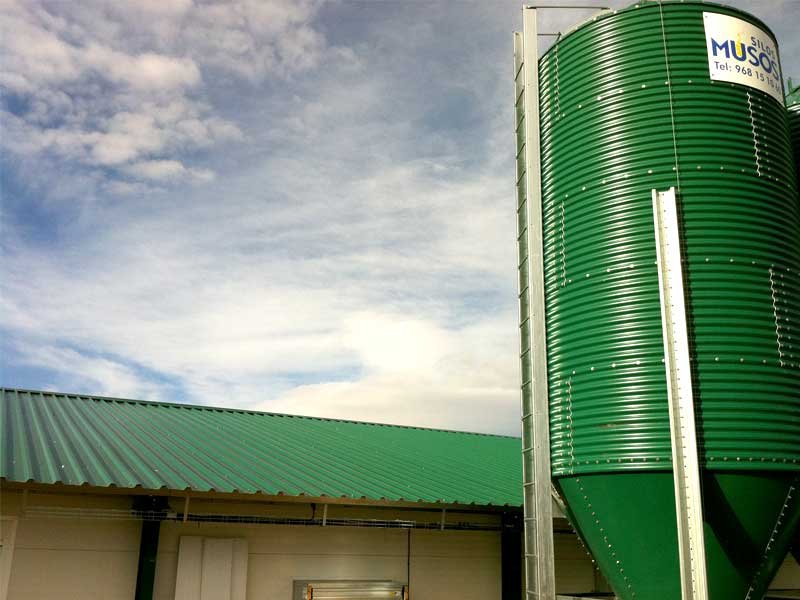 Naves de fabricación Silos Musos